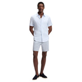 BOSS Linen-Blend Shorts In a Modern Fit  50557537