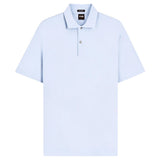 BOSS Regular-Fit Polo Shirt In Cotton And Linen  50559147