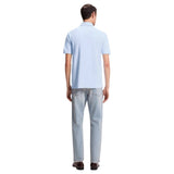 BOSS Regular-Fit Polo Shirt In Cotton And Linen  50559147
