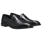 BOSS Leather Loafers With Plain Penny Trim  50560797-001