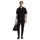 BOSS Jacquard-Pattern Polo Shirt With Johnny Collar  50561203