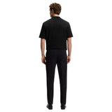 BOSS Jacquard-Pattern Polo Shirt With Johnny Collar  50561203