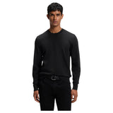 BOSS Regular-Fit Virgin Wool Crew Neck Sweater