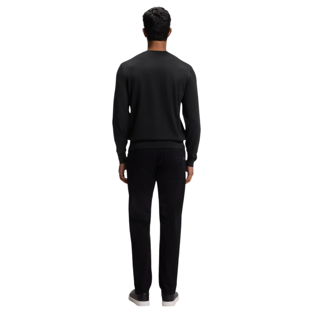 BOSS Regular-Fit Virgin Wool Crew Neck Sweater