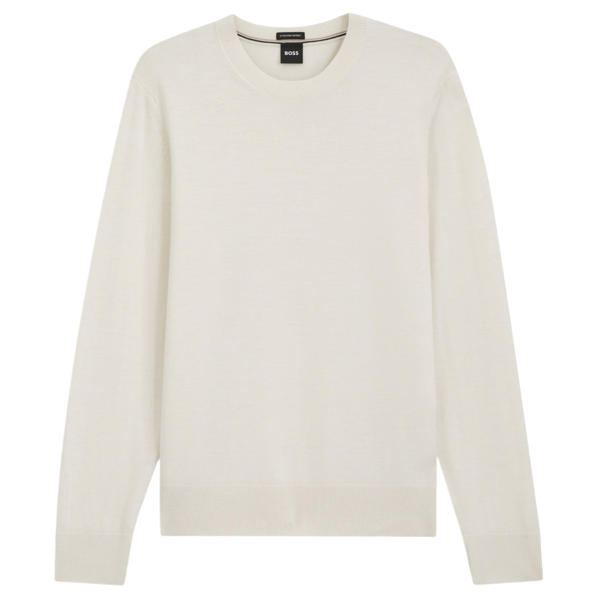 BOSS Regular-Fit Virgin Wool Crew Neck Sweater