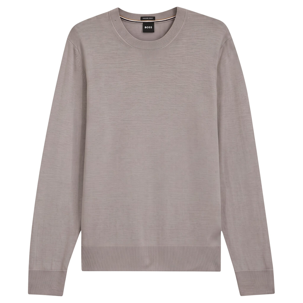 BOSS Regular-Fit Virgin Wool Crew Neck Sweater
