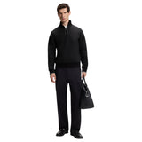 BOSS H-Sidney 80 Funnel-Neck Cotton Sweatshirt