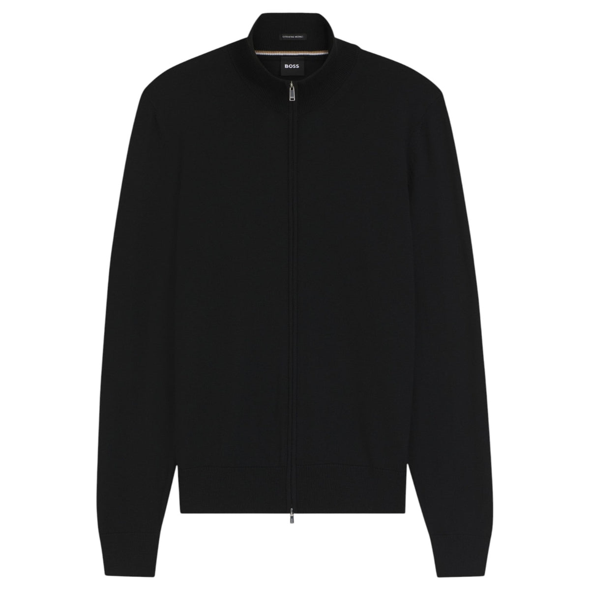 BOSS H-Balonso Merino Wool Full-Zip Sweater