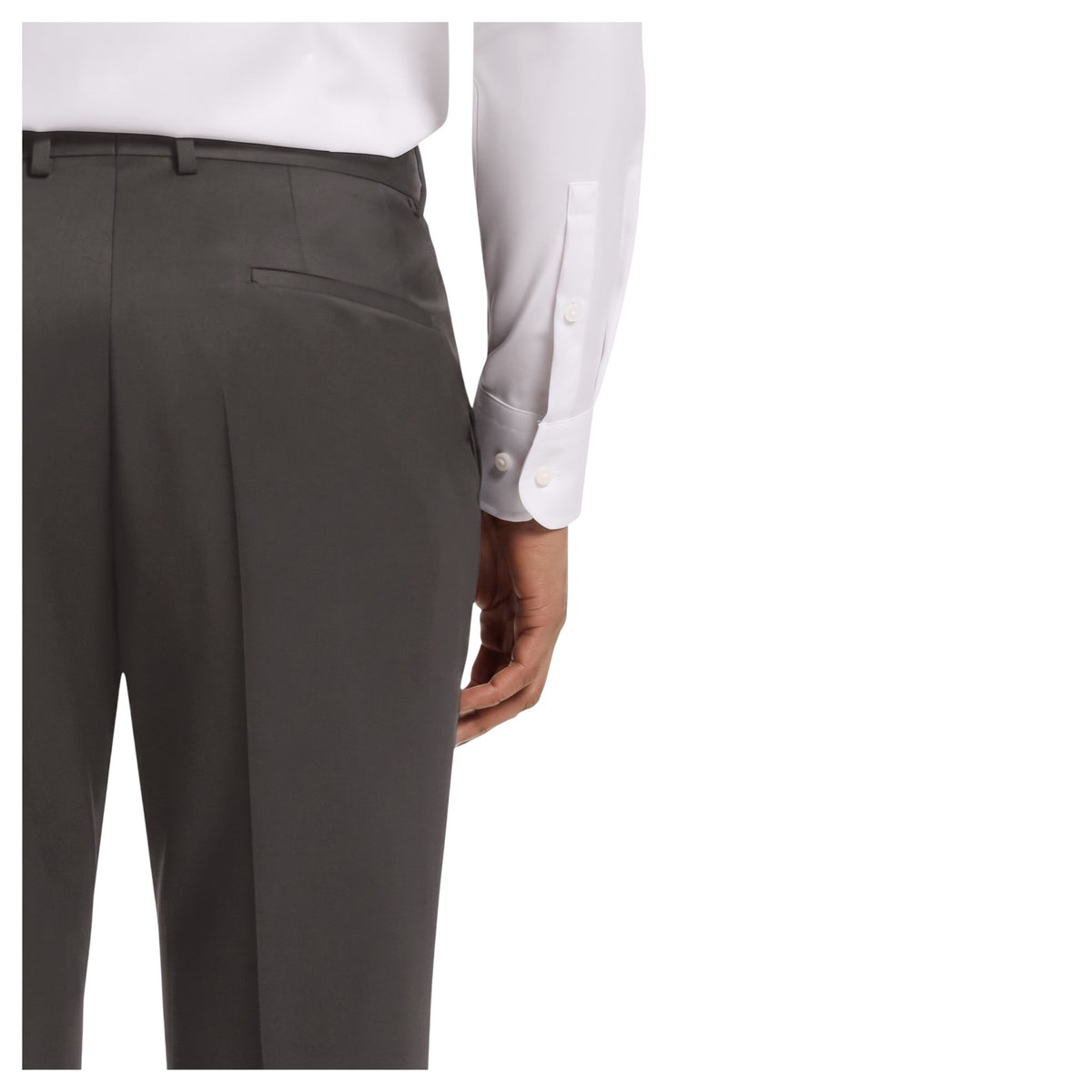 BOSS ONE Slim-Fit Virgin Wool Dress Pants