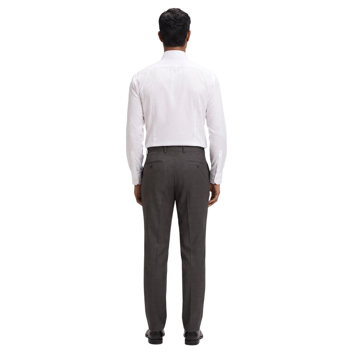 BOSS ONE Slim-Fit Virgin Wool Dress Pants