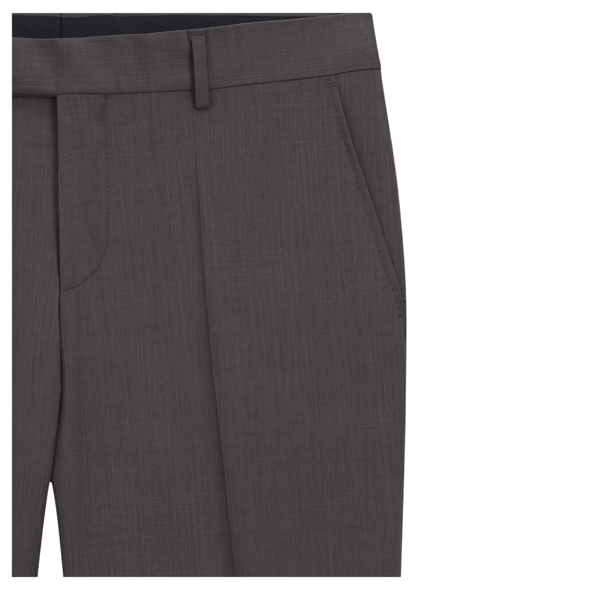 BOSS ONE Slim-Fit Virgin Wool Dress Pants