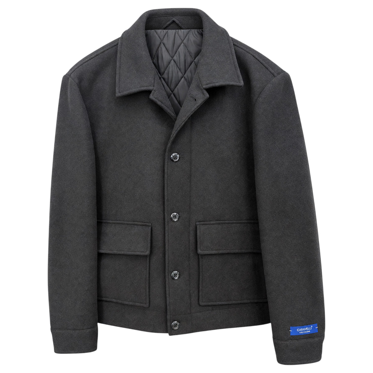 Caravelli Elton Waist-Length Jacket  Green & Black