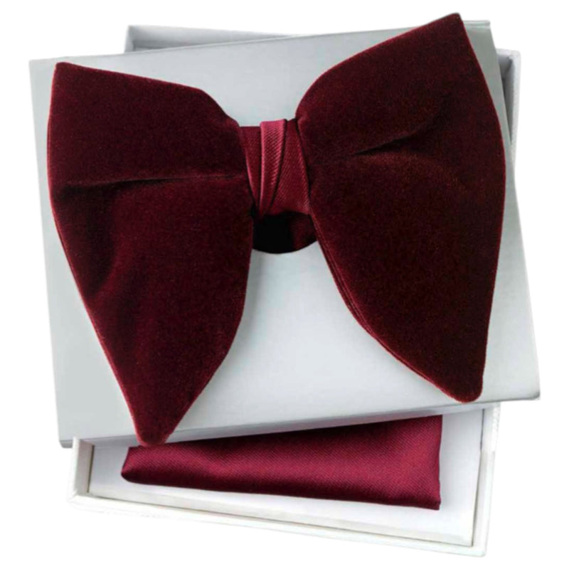 Imani Uomo Butterfly Velvet Men's Bow ties With Hunky