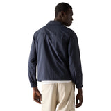Moose Knuckles Top Flight Shirt Jacket  M16MJ157-833 Navy