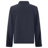 Moose Knuckles Top Flight Shirt Jacket  M16MJ157-833 Navy