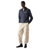 Moose Knuckles Top Flight Shirt Jacket  M16MJ157-833 Navy