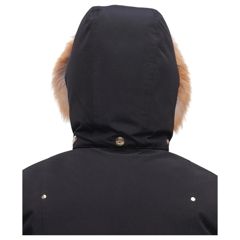 Moose Knuckles Kids Unisex Gold Parka Fur  M30UP231G 294 Blk/Gld