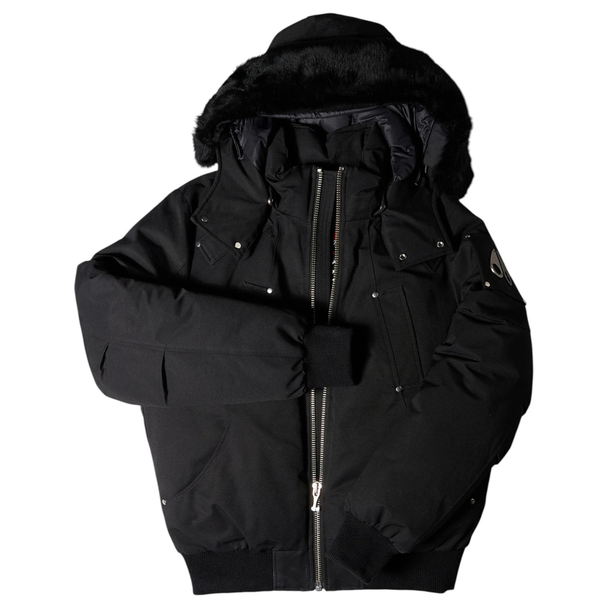 Moose Knuckles ORIGINAL BALLISTIC DOWN BOMBER M35MB000S BLK/BLK