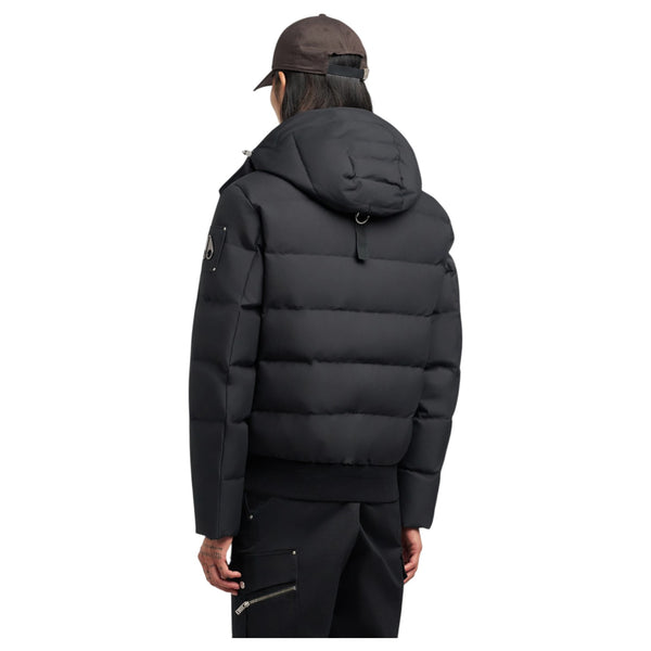 Moose Knuckles Cloud Shearling Bomber Jacket M35MB005S Blk/Blk