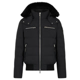 Moose Knuckles Cloud Shearling Bomber Jacket M35MB005S Blk/Blk