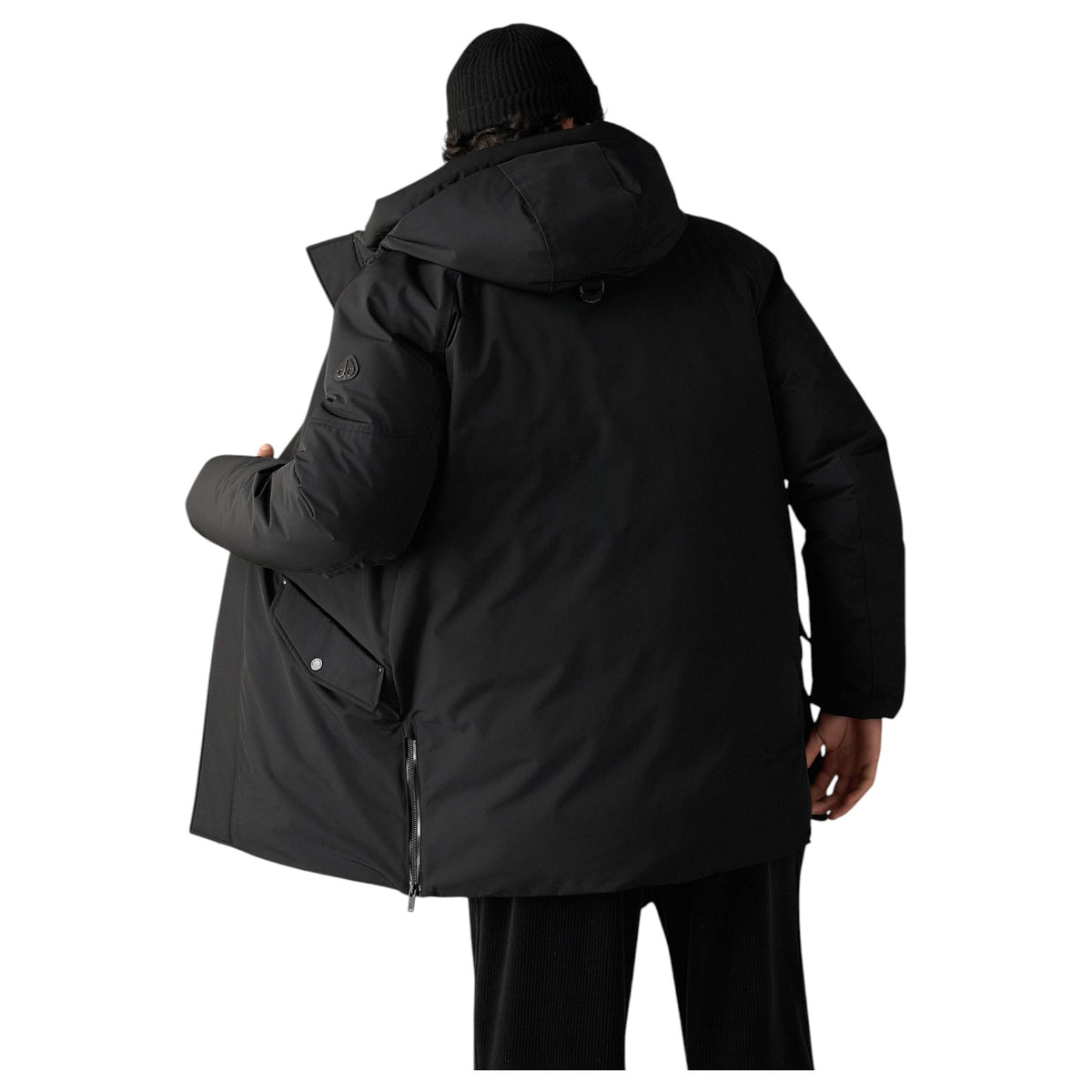 Moose Knuckles WEST-ED 3Q DOWN JACKET Black M36MJ123