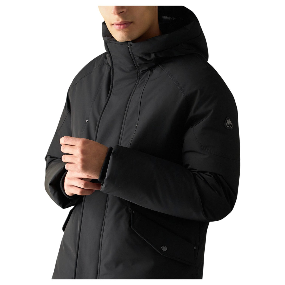 Moose Knuckles WEST-ED 3Q DOWN JACKET Black M36MJ123