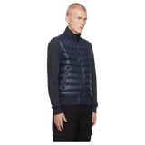 Mackage Collin-r Bomber Jacket In Navy