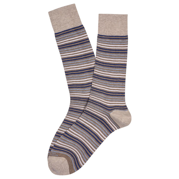 Marcoliani Socks Pima Cotton Simple Stripe  MAR4735T