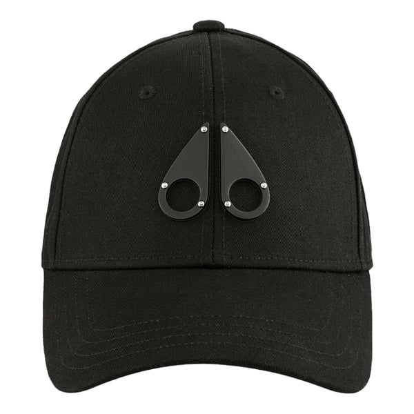 Moose Knuckles Logo Icon Cap In Black  M31MA534 283