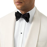 Eton White Piqué Tuxedo Shirt With Studs