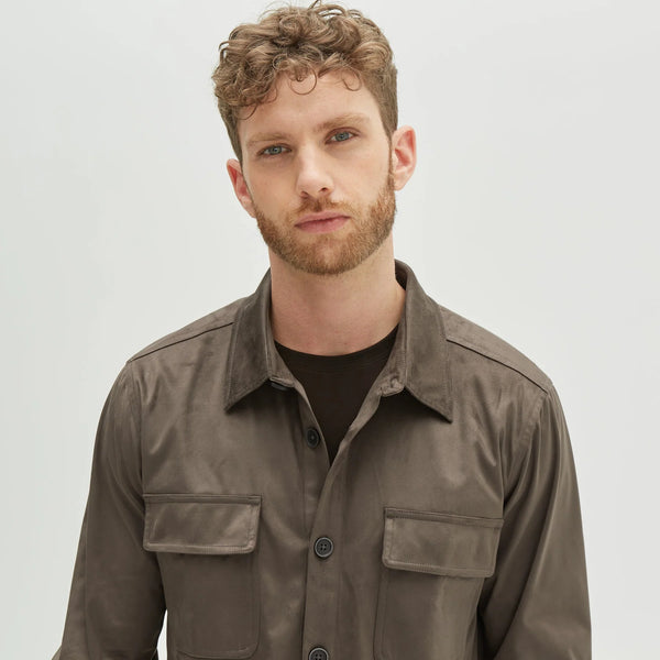 Robert Barakett Renoir Shirt Jacket  RB21027 SOLGN