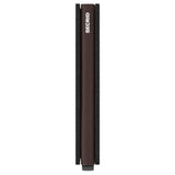 Secrid Slimwallet in Original Black-Brown