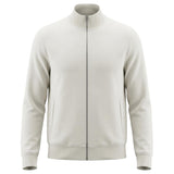 BOSS Black C-Siza Full-Zip Sweatshirt – White