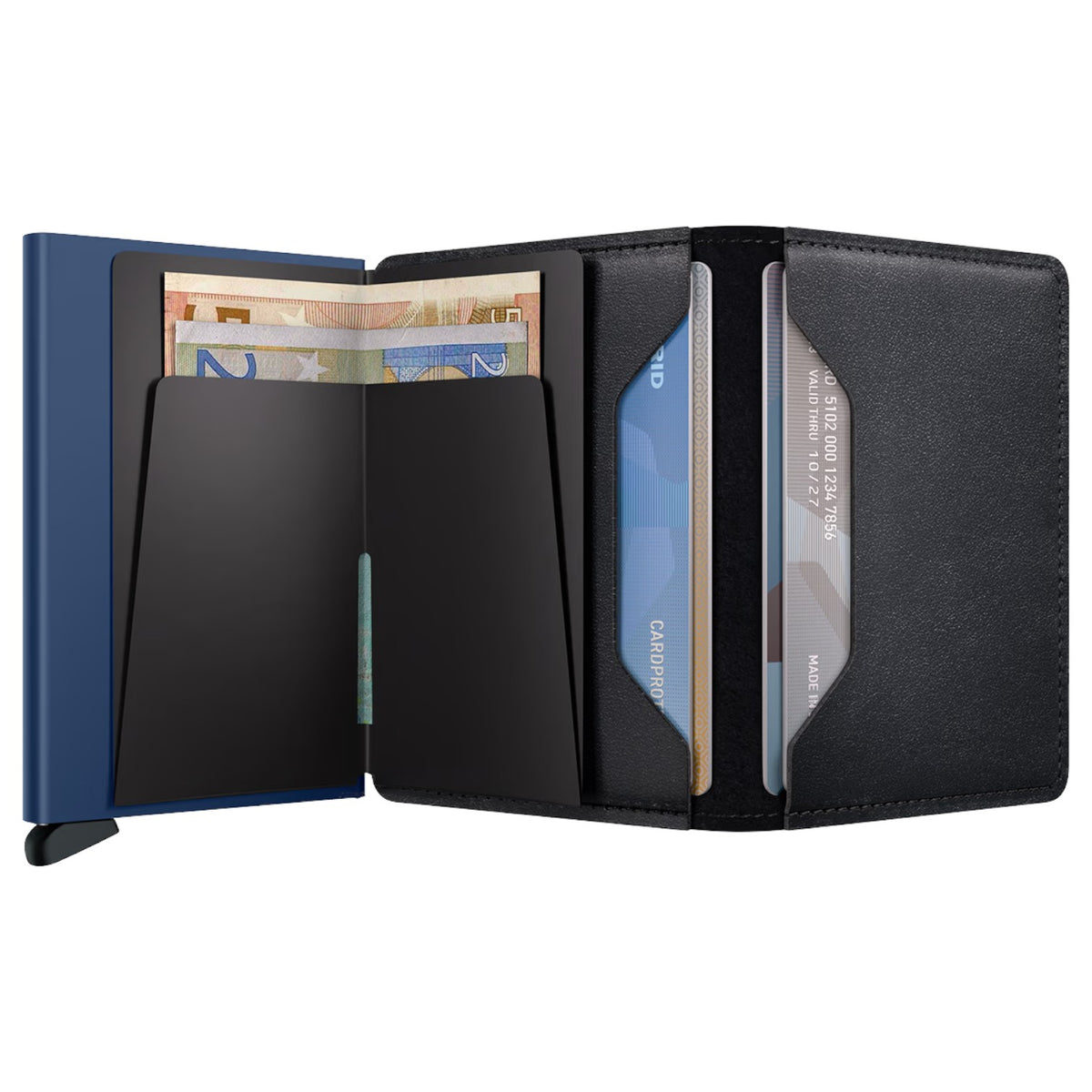 Secrid Slimwallet in Black-Navy