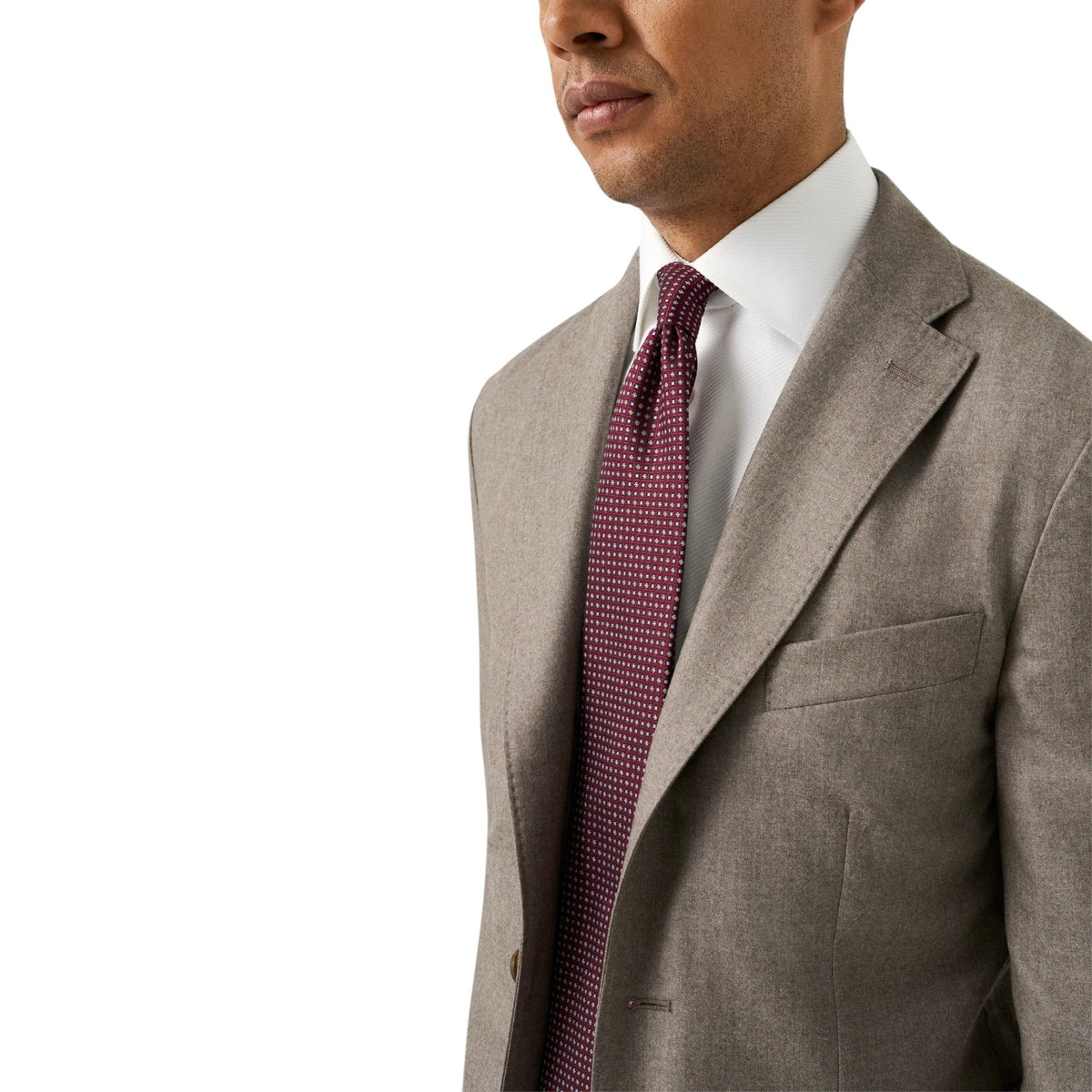 Eton King Twill Shirt In White