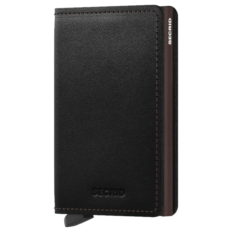 Secrid Slimwallet in Original Black-Brown