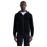 Bugatchi Heathered Pique Full Zip Hoodie HF2403K83