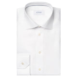 Eton White Signature Twill Shirt  100012363/00