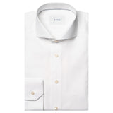 Eton Signature Twill Shirt In White Cut-Away Slim Fit  100014803-00
