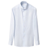 Eton Signature Twill Shirt In L.Blue Cut-Away Slim Fit  100014803-22