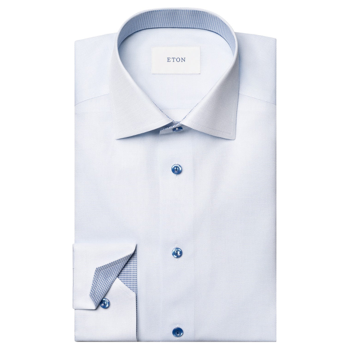 Eton Semi Solid Effect Shirt Cut-Away