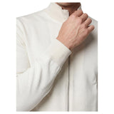 BOSS Black C-Siza Full-Zip Sweatshirt – White