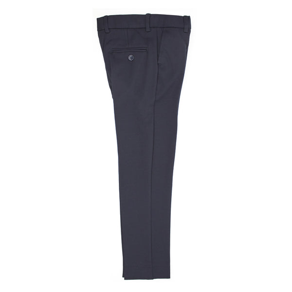 Boys' Adjustable Waist Slim-Fit Stretch Navy Pants 2010-52BSP