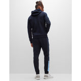 BOSS Men's Cotton-Blend Tracksuit and Pants with Piping and Logos