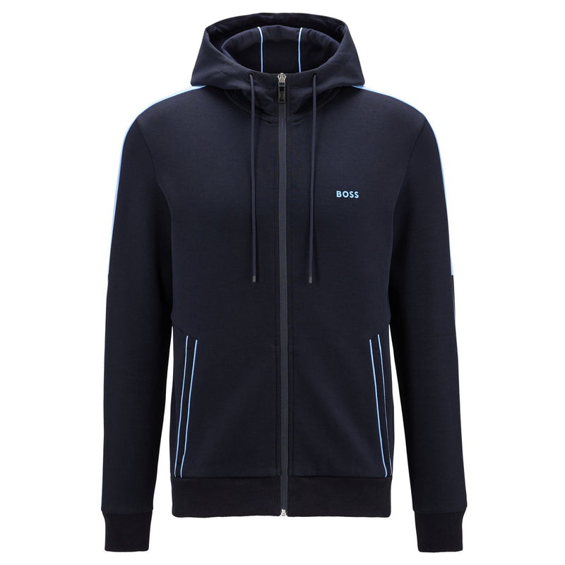 BOSS Men's Cotton-Blend Track Suit with Piping and Logos 50477193-402