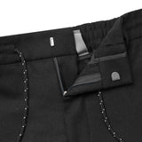 BOSS Men's Slim-Fit Trousers in Performance-Stretch Fabric in Black  50479918-001
