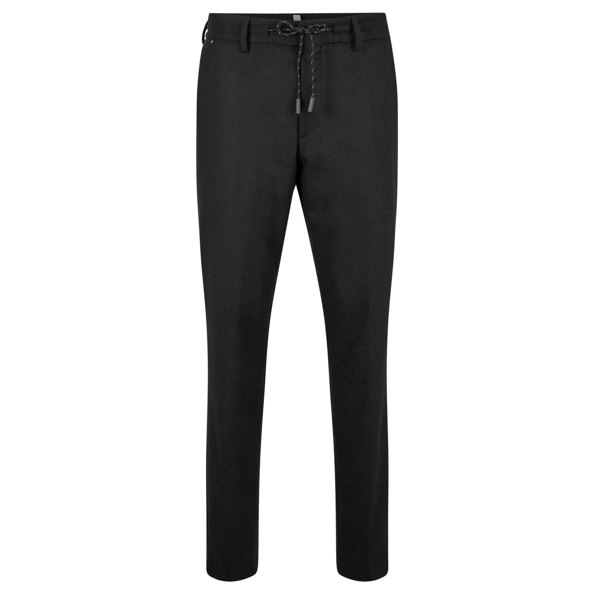 BOSS Men's Slim-Fit Trousers in Performance-Stretch Fabric in Black  50479918-001