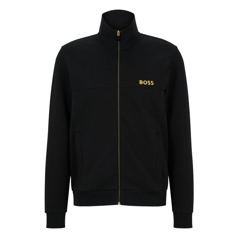 BOSS Men's Cotton-Blend Zip-Up Track Suit with Embroidered Logo  50482899-001