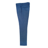 Leo & Zachary Boys' Blue Birdseye Suit  BLZ5425