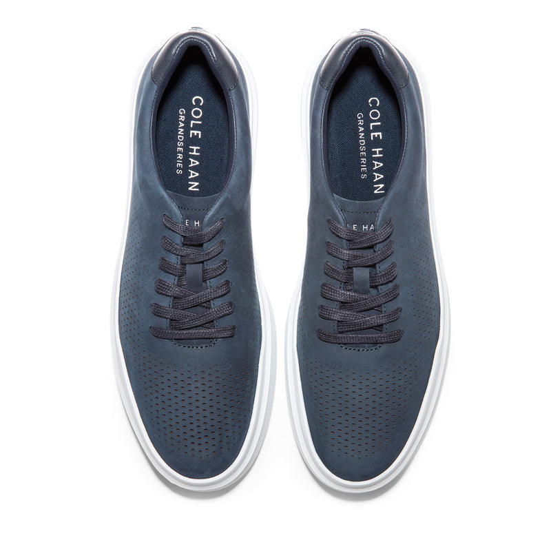 GrandPrø GrandPro Rally Laser Cut Sneaker in Blue